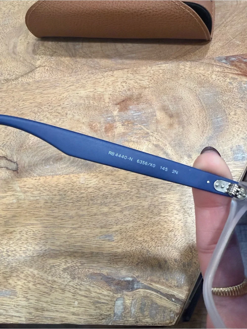 Ray-Ban Blue Gradient Blaze Wayfarer Sunglasses - Picture 5 of 7